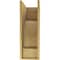 Ekena Millwork 10"W x 20"D x 30"H Classic Mediterranean Rough Cedar Woodgrain TimberThane Corbel, Primed Tan CORUR10X20X30MEDRCPR - alternate 4